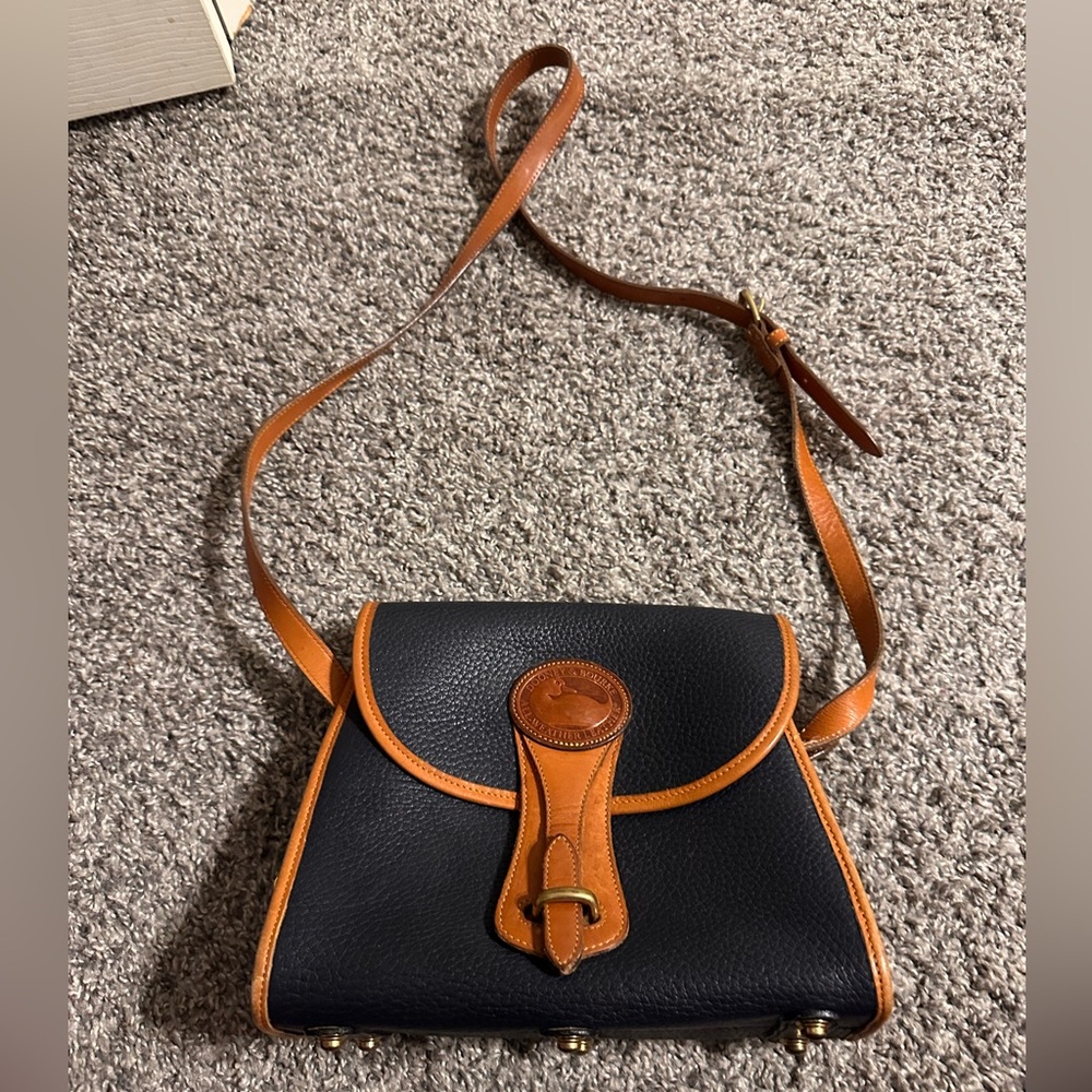 Dooney & Bourke Blue Leather Purse